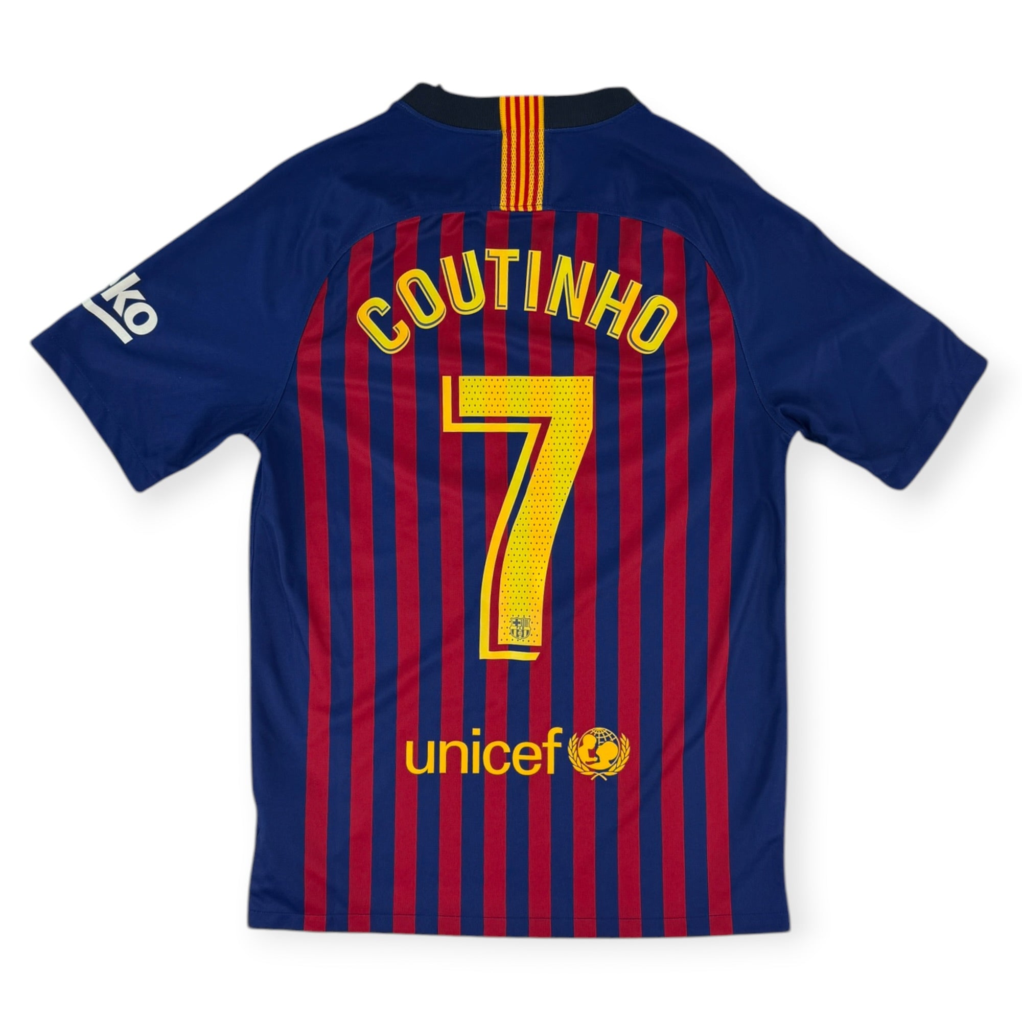 FC Barcelona 2018 Home Shirt, Coutinho 7 (S)
