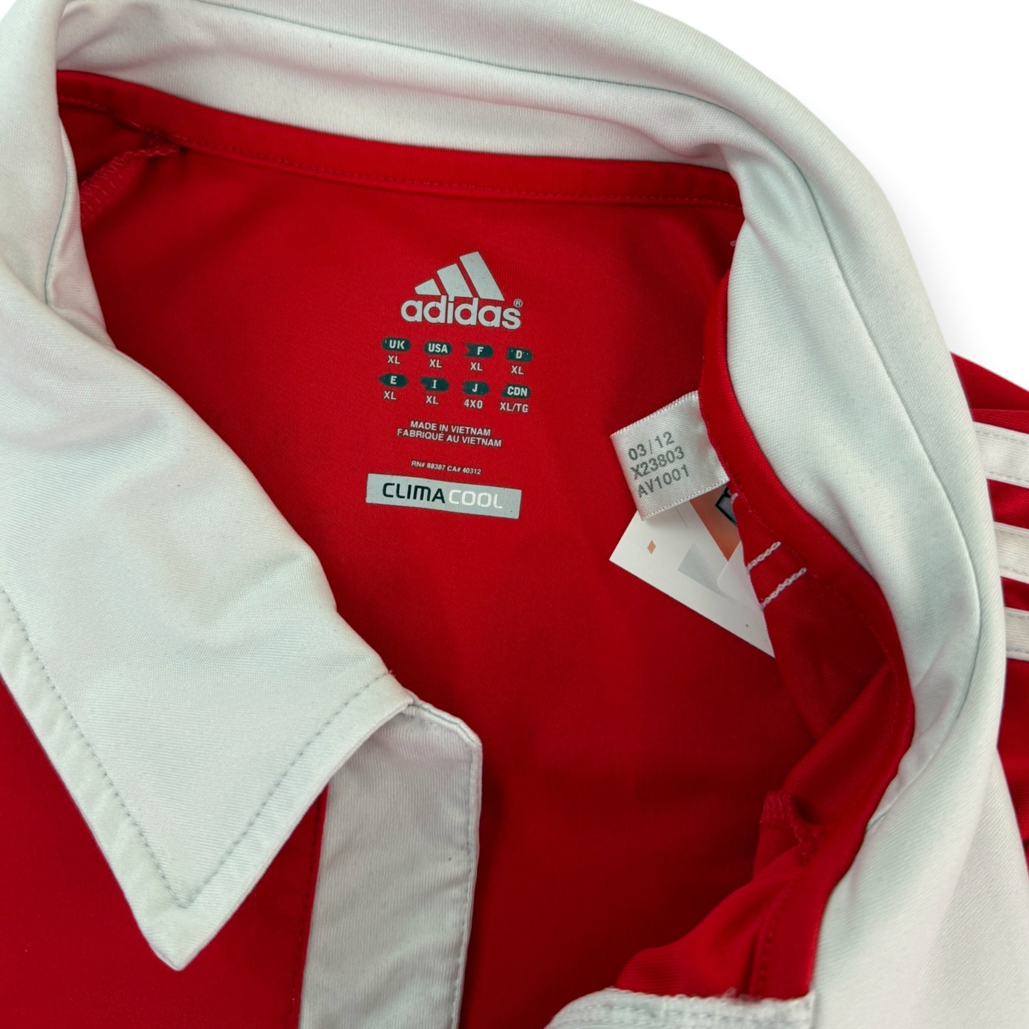 Benfica 2012 Home Shirt (XL)