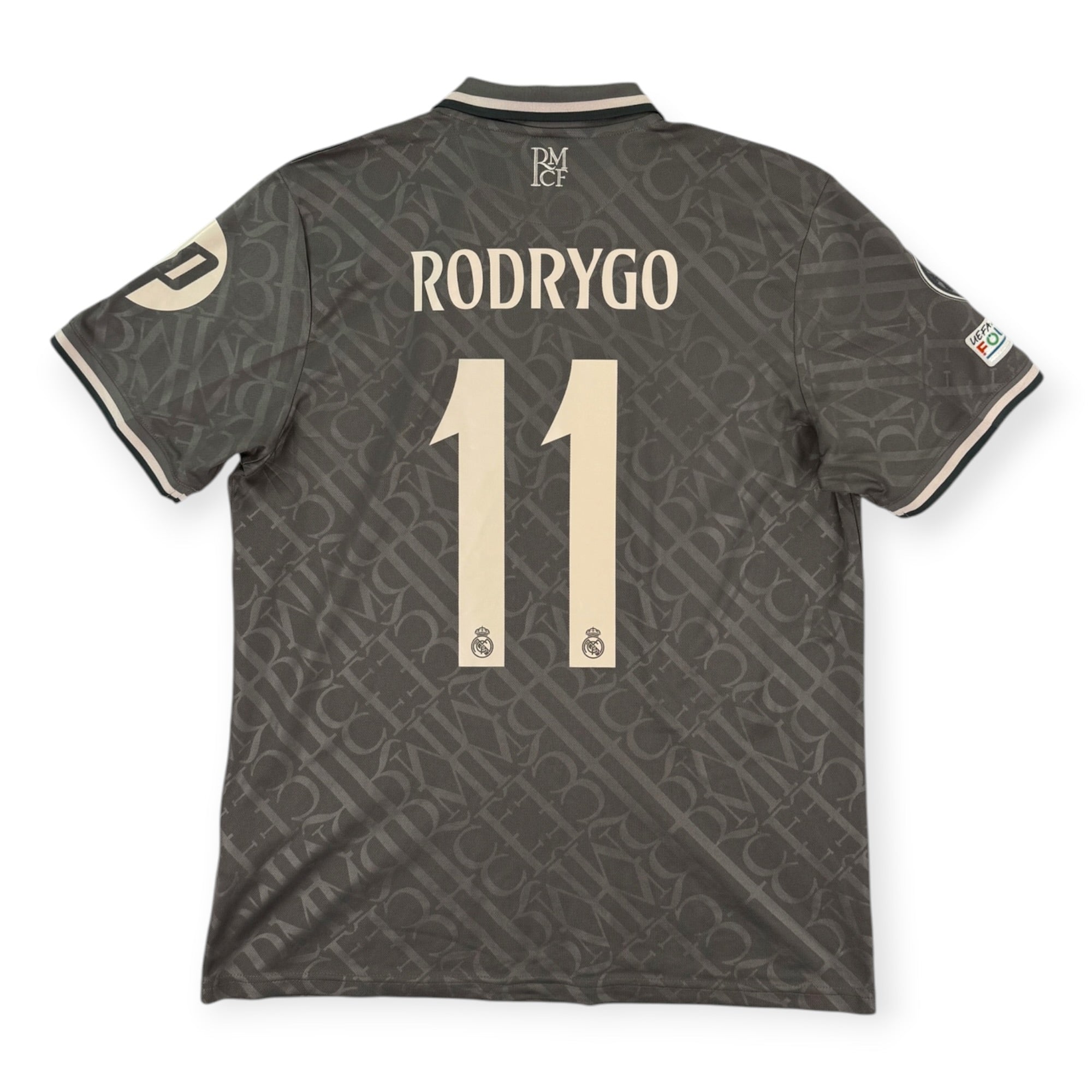 Real Madrid 2024 Third Shirt, Rodrygo 11 (L)