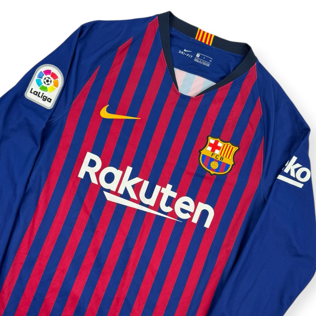 FC Barcelona 2018 L/S Home Shirt (S)