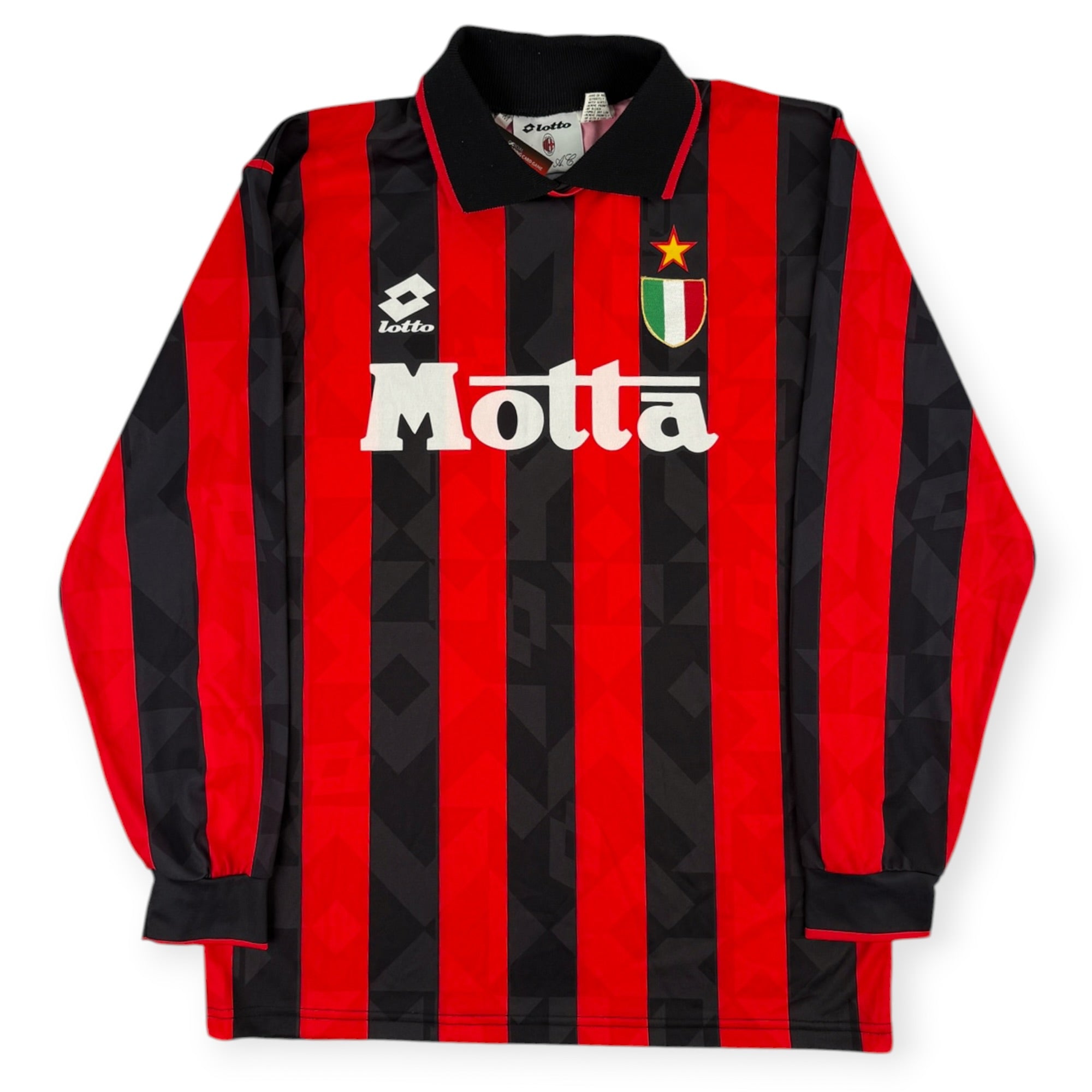 AC Milan 1993 L/S Home Shirt (S)