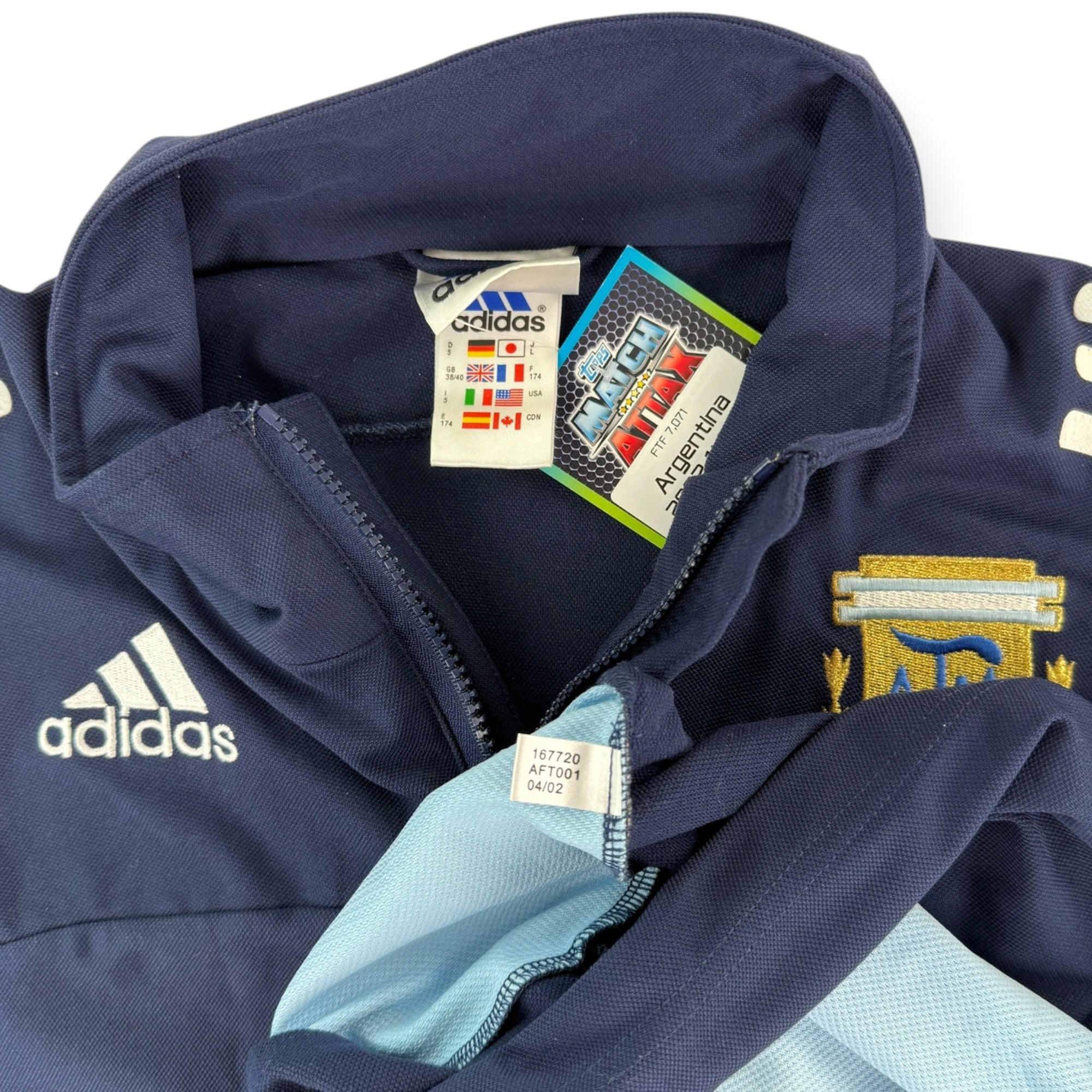 Argentina 2002 1/4 Zip (M)