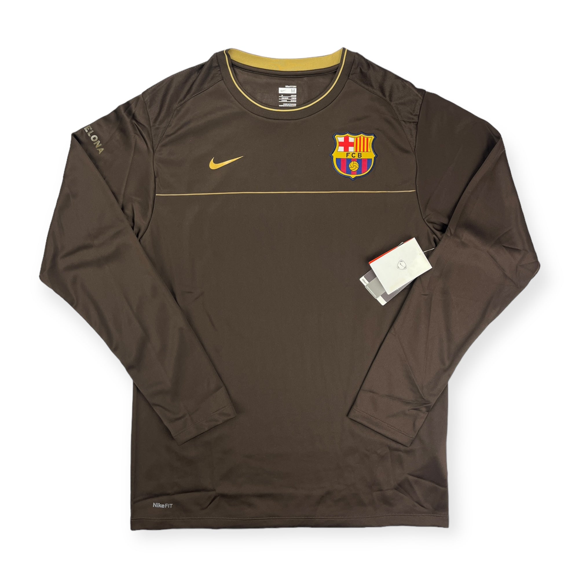 FC Barcelona 2008 Long Sleeve Training Shirt, BNWT