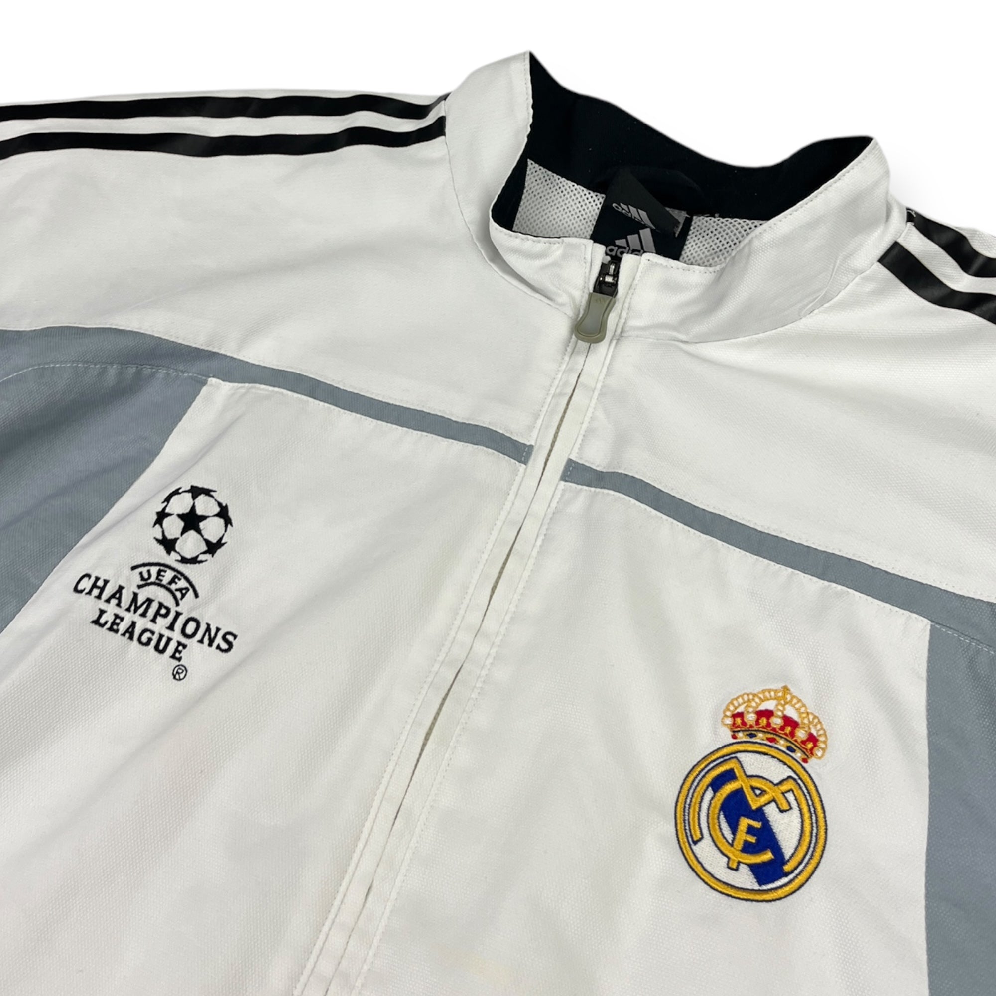 Real Madrid 2004 UCL Tracksuit Jacket (XL)