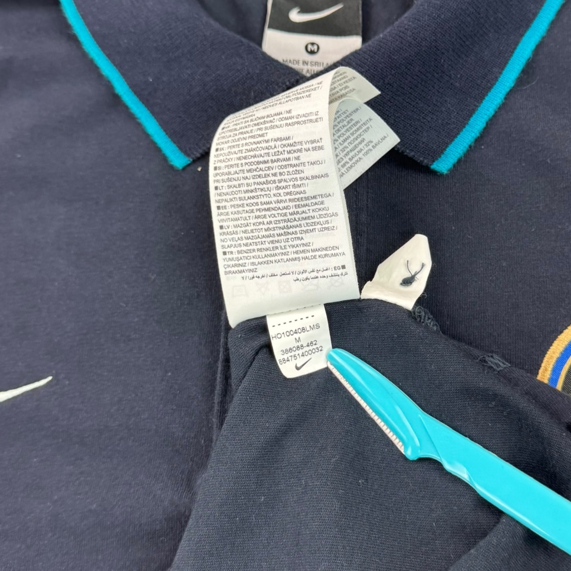 Inter Milan 2010 L/S Polo Shirt (L)