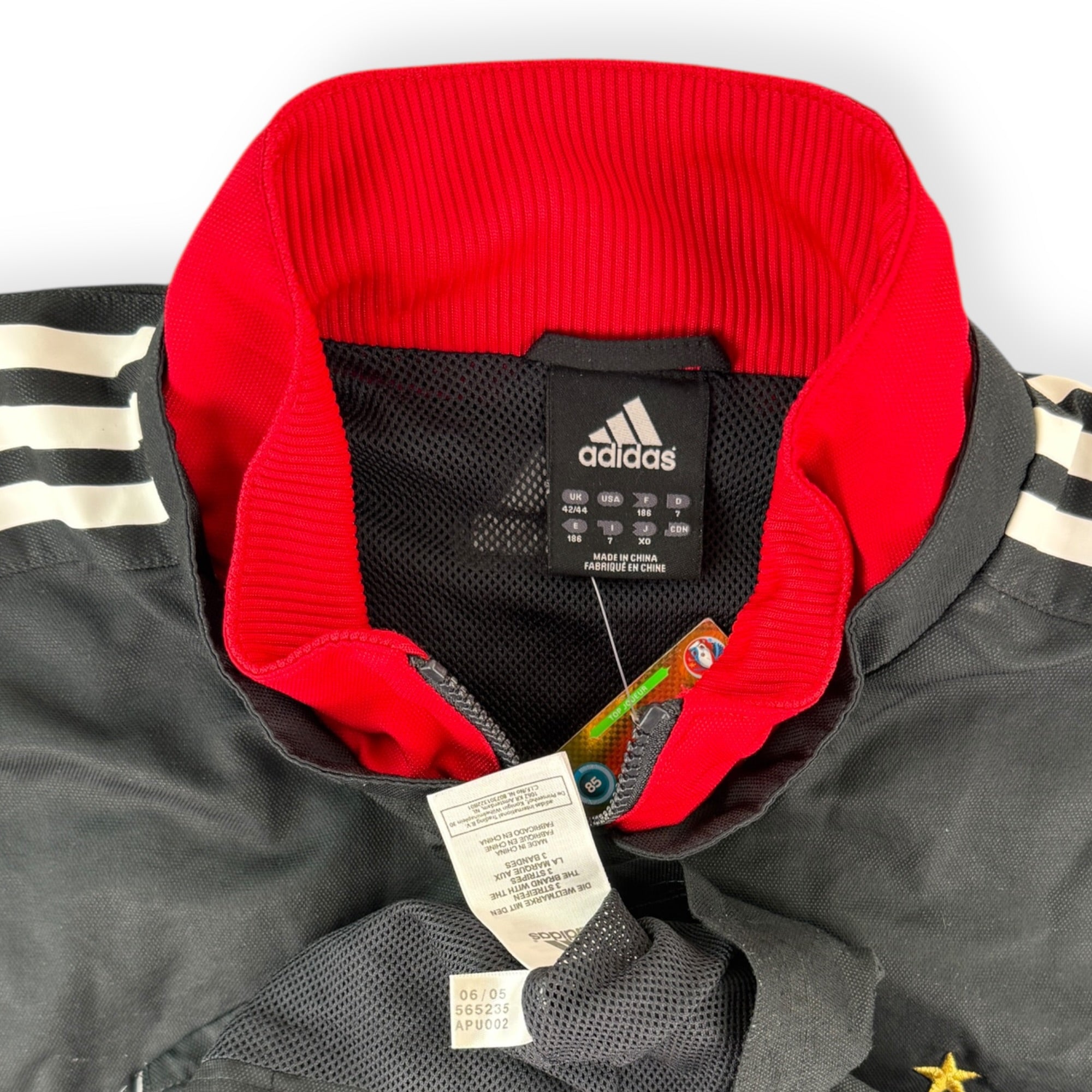 AC Milan 2005 UCL Tracksuit Jacket (L)