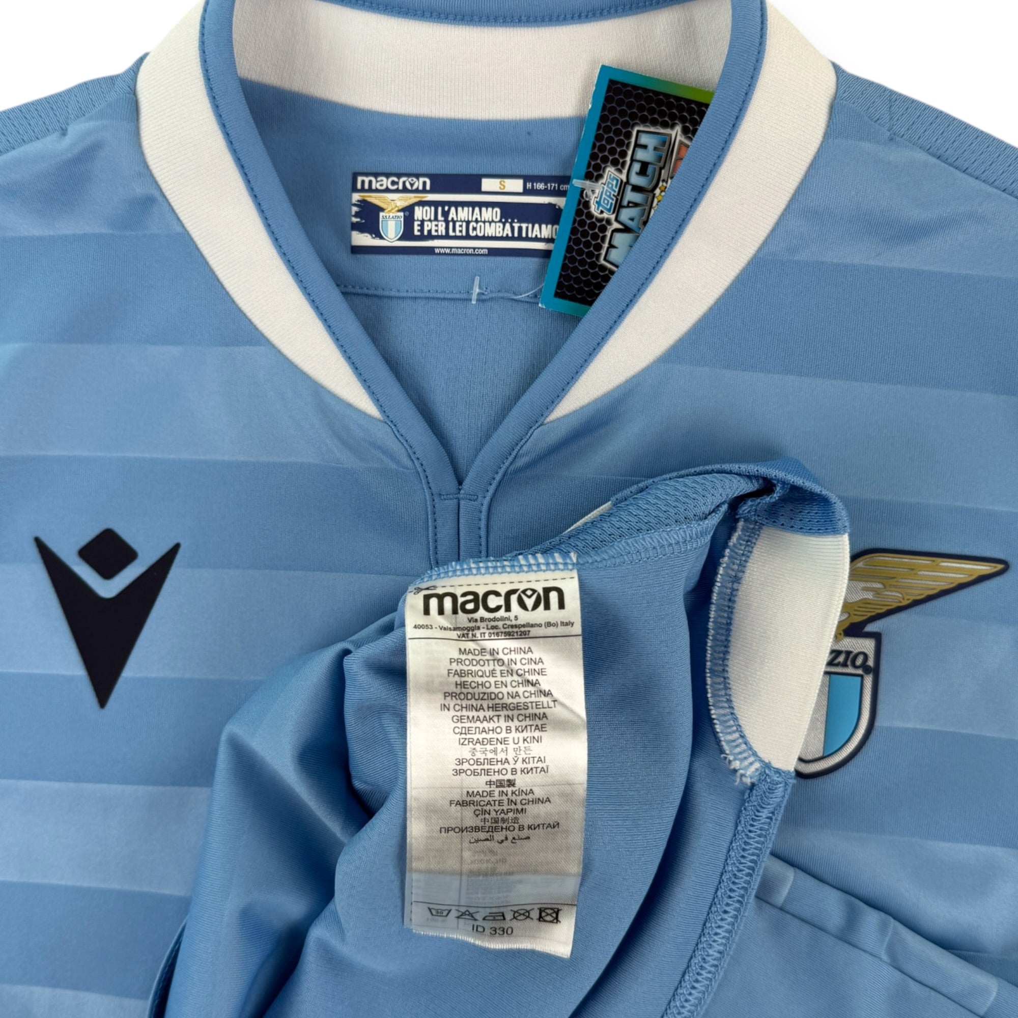 Lazio 2019 Home Shirt, Lucas 6 (S)