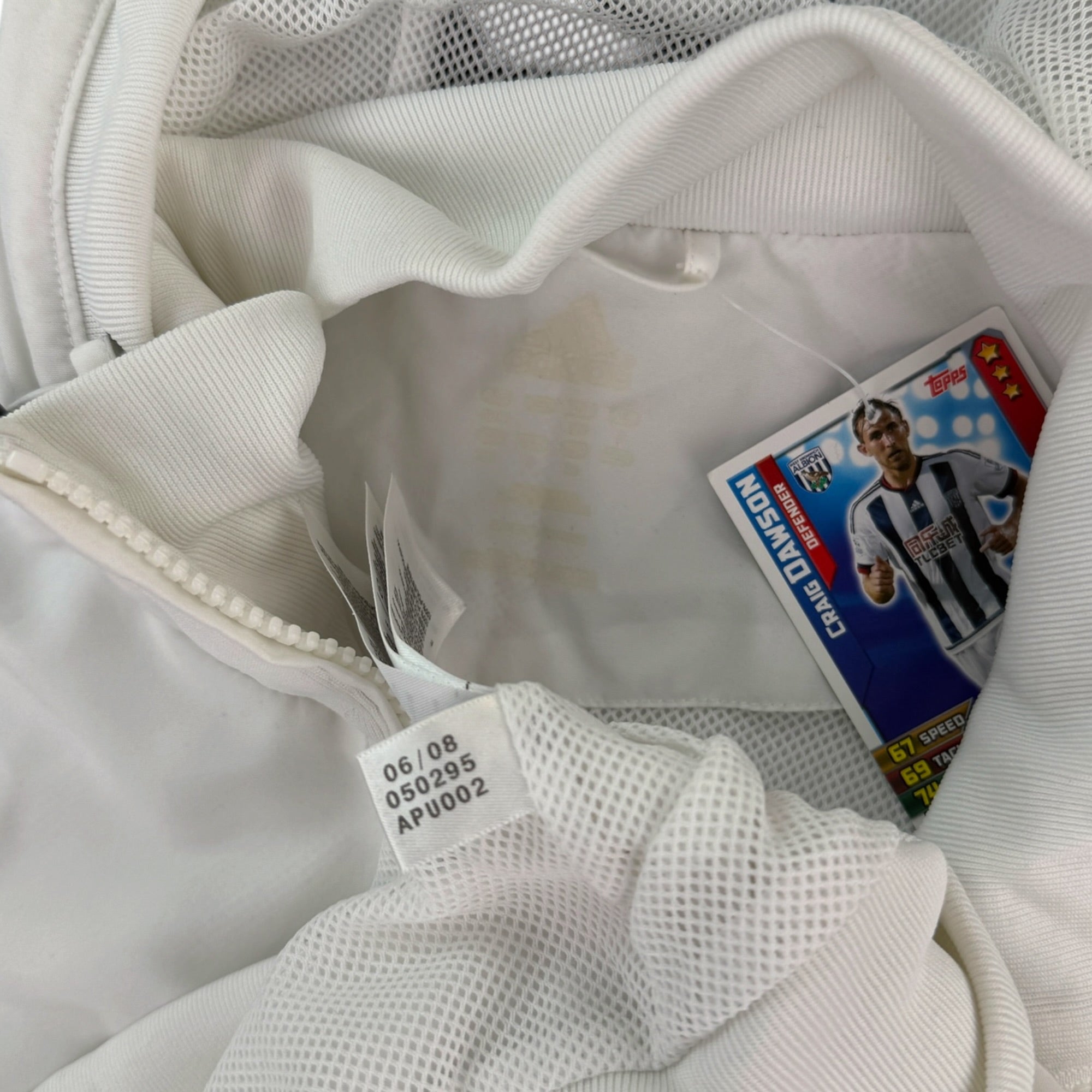 Real Madrid 2008 Tracksuit Jacket (L)