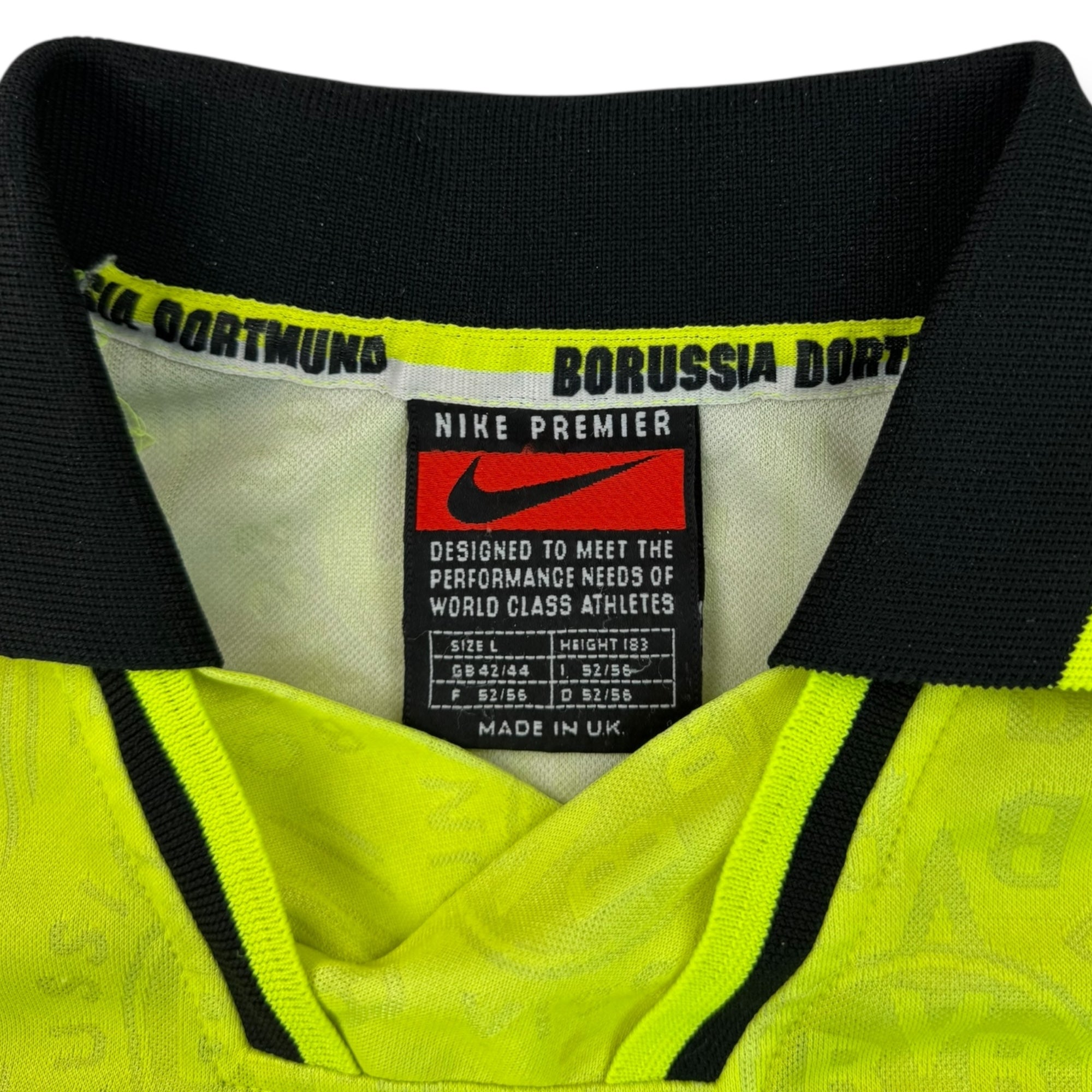 Borussia Dortmund 1996 Home Shirt (L)