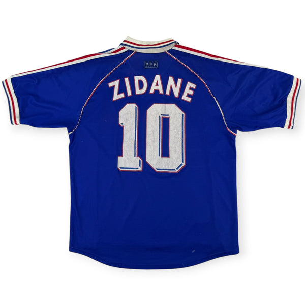 France 1998 Home Shirt, Zidane 10 (XL)