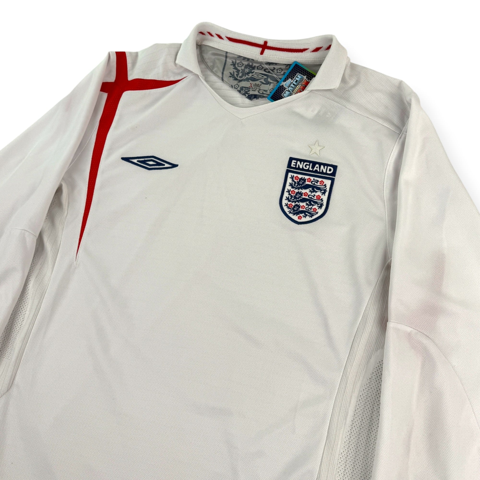 England 2005 L/S Home Shirt (M)
