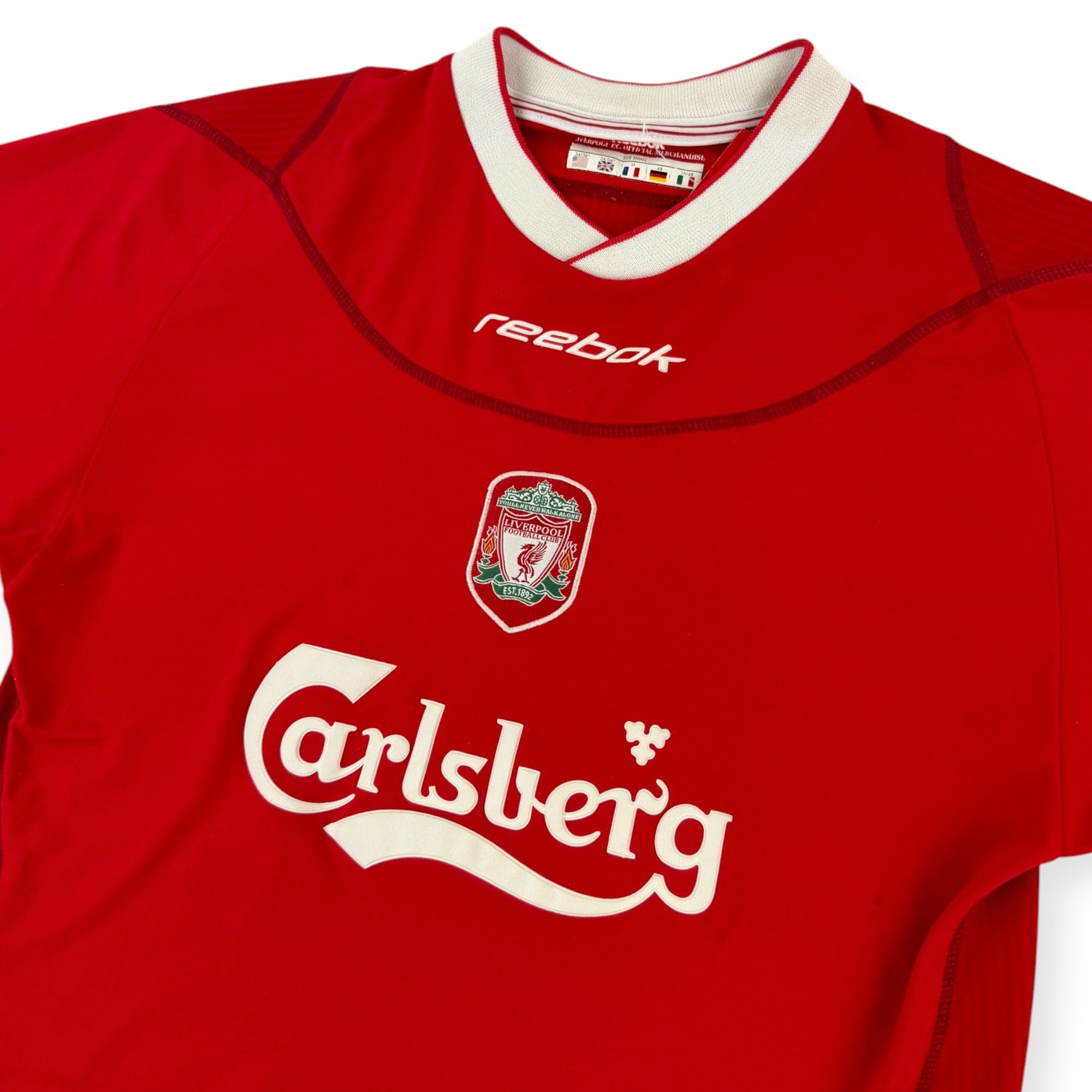 Liverpool 2002 Home Shirt (S)