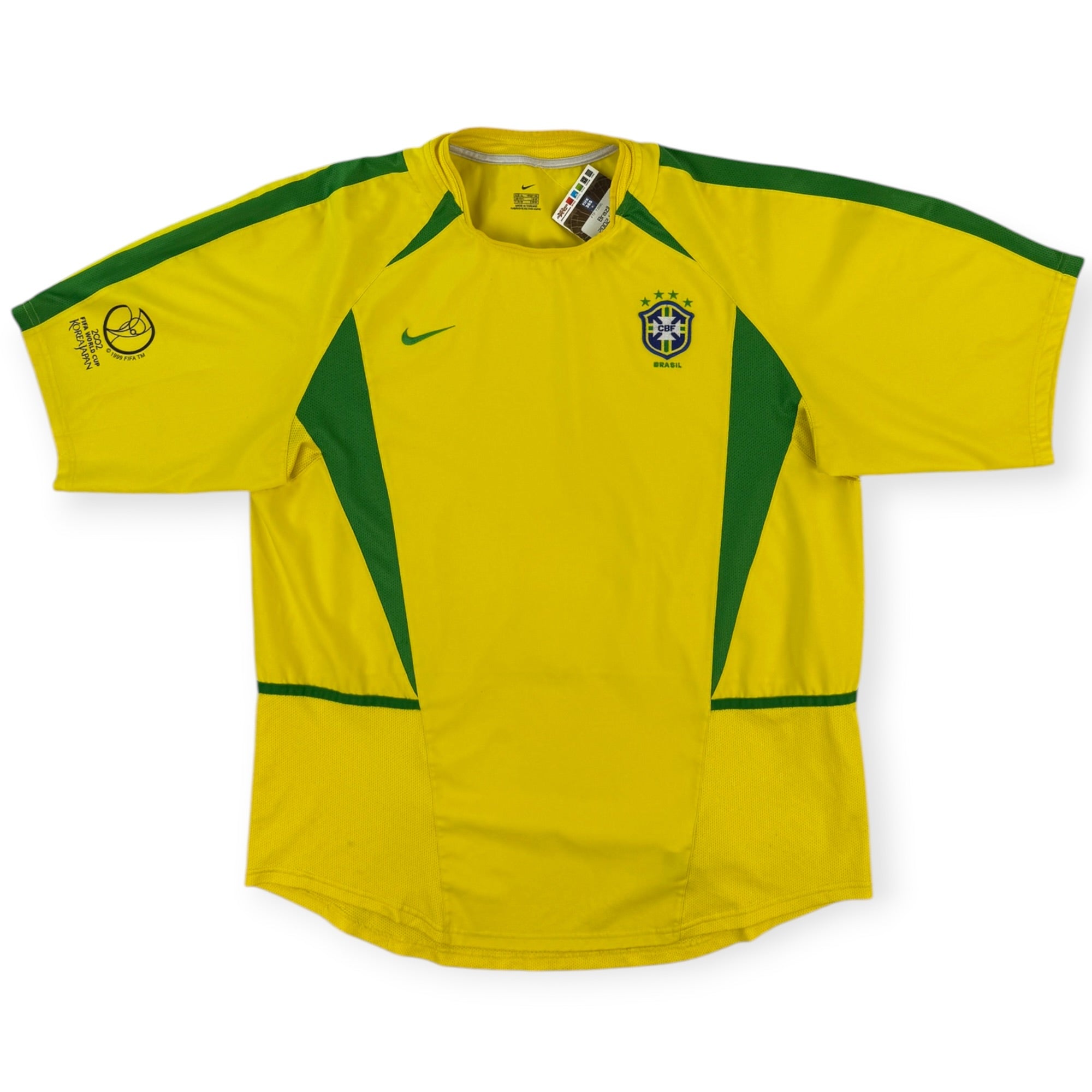 Brazil 2002 Home Shirt (XL)