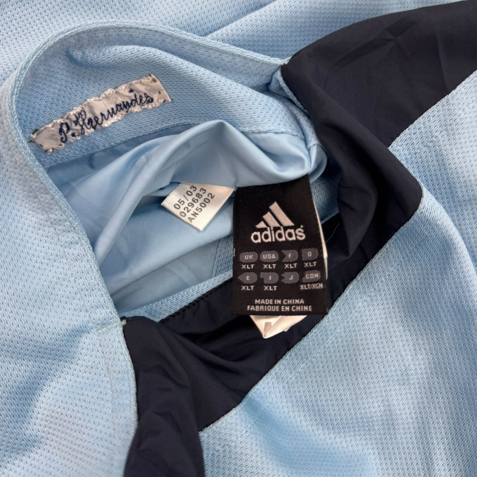Real Madrid 2003 Reversible 1/4 Zip (L)