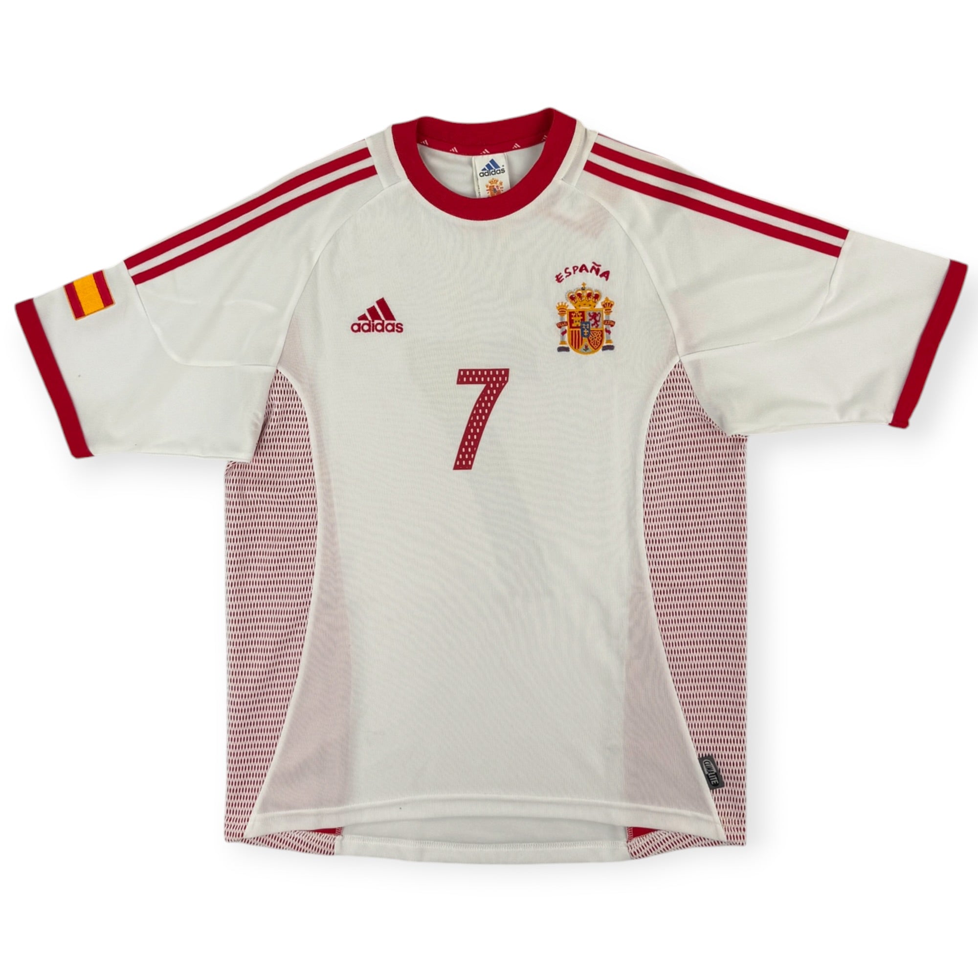 Spain 2002 Away Shirt, Raul 7 (S)