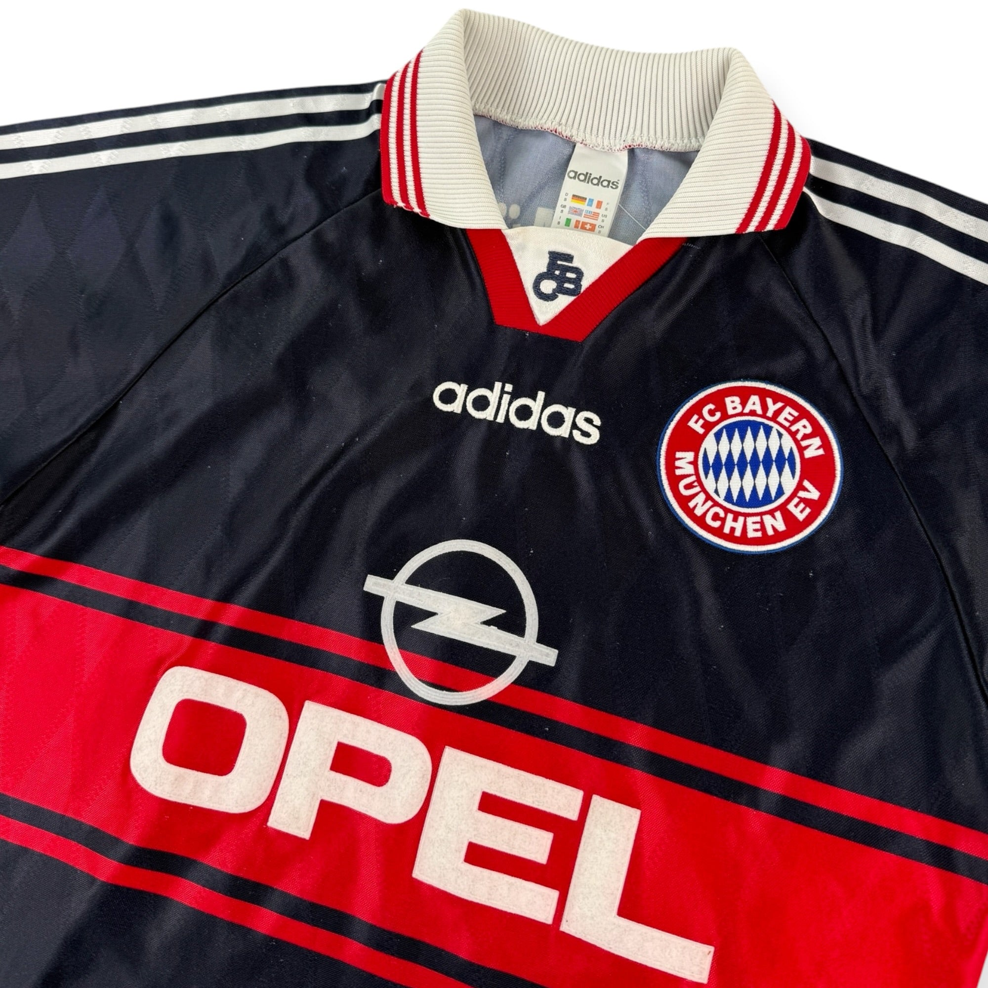 Bayern Munich 1997 Home Shirt, Scholl 7 (S)